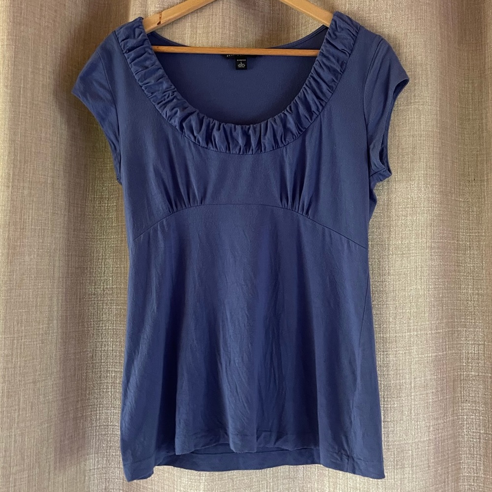 Banana Republic blue shirt. Women’s large (L) Super soft.
